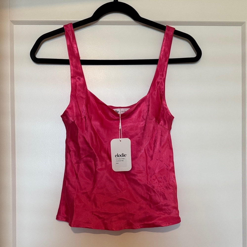 NWT pink Elodie top shirt tanktop